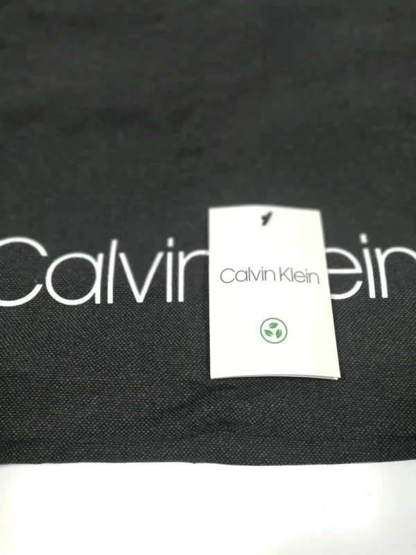 Calvin Klein Canvas Tote Bag (Black) - Image 5