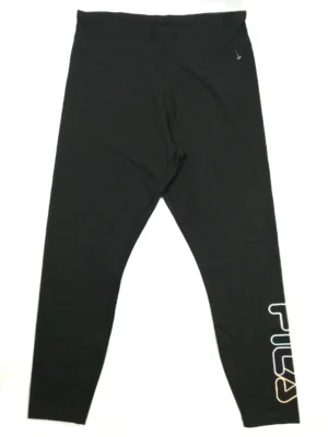 Fila Women's Multi Color High Waist Leggings (Large)