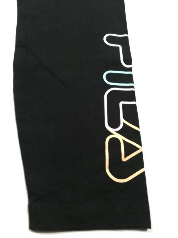 Fila Women's Multi Color High Waist Leggings (Large) - Image 3