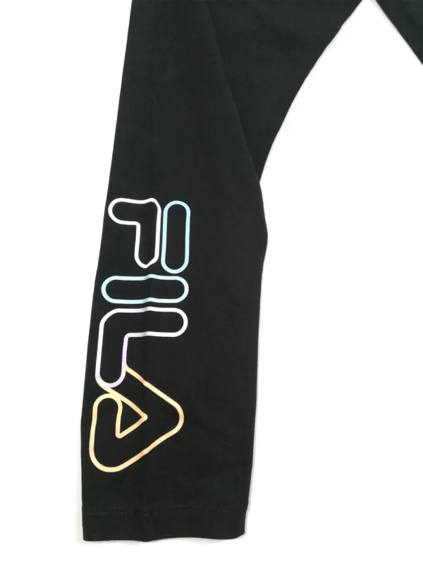 Fila Women's Multi Color High Waist Leggings (Large) - Image 6