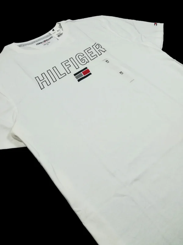 Tommy Hilfiger Men's T-shirt Hilfiger (Medium) - Image 2
