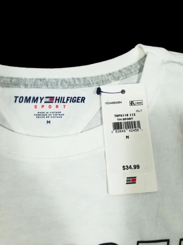 Tommy Hilfiger Men's T-shirt Hilfiger (Medium) - Image 4