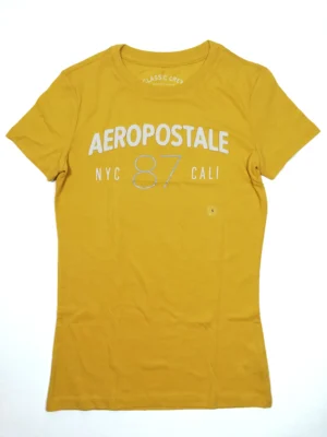 Aeropostale Women's T-shirt NYC 87 Cali (Small)