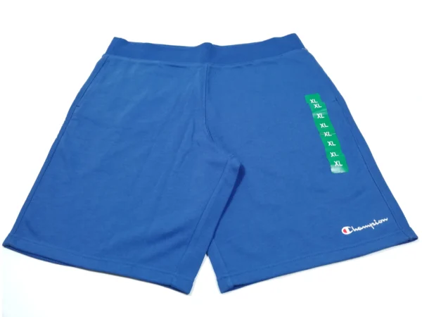 Champion Men’s Script Jersey/Terry Sweat Shorts – XL, 3‑Pocket, Drawstring - Image 2