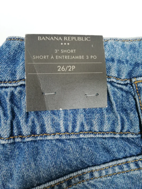 Banana Republic Women's High-Rise Denim Shorts (Size 26  2P, 3 Inseam) - Image 6