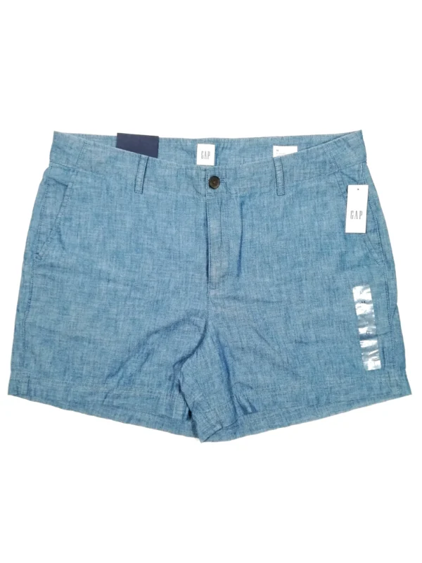 GAP Women's Mid-Rise Denim Shorts (Size 14, 5” Inseam) - Image 3