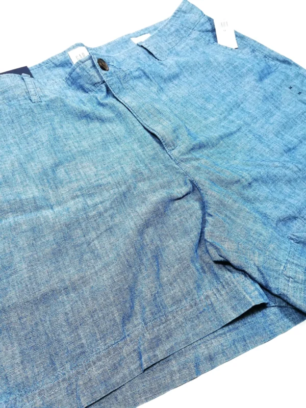 GAP Women's Mid-Rise Denim Shorts (Size 14, 5” Inseam) - Image 2