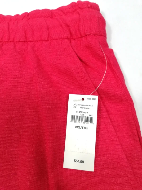 GAP Women's Linen Pullover Shorts (XXL) - Image 5