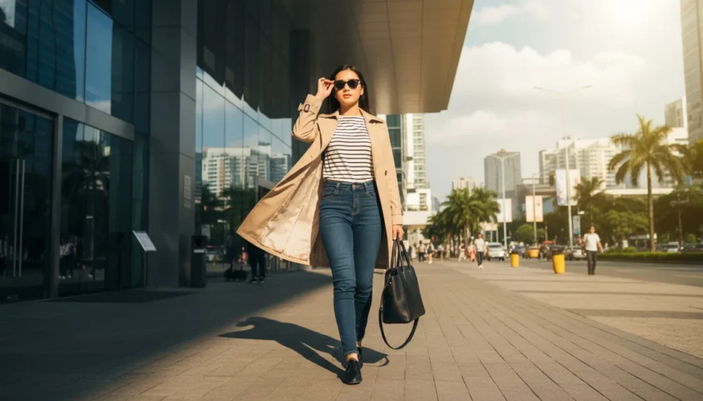 Easy Layered Outfits Using Light Neutral Outerwear Pieces